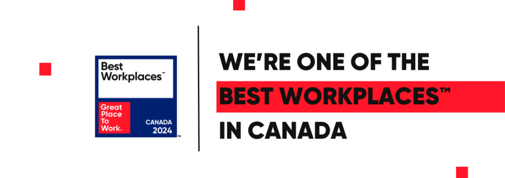 Best Workplaces Canada 2024 graphic