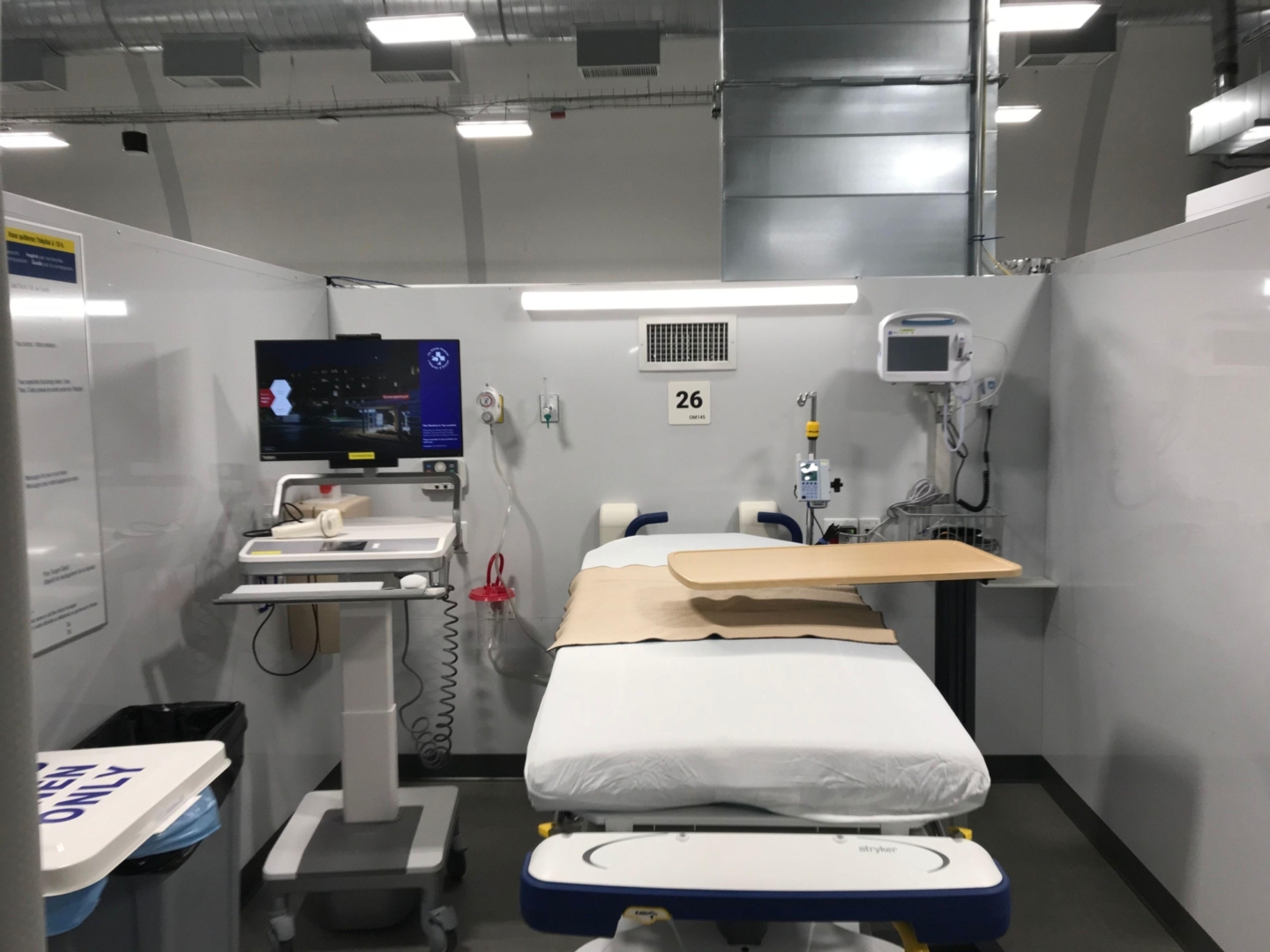 Ottawa Hospital OMTU bed