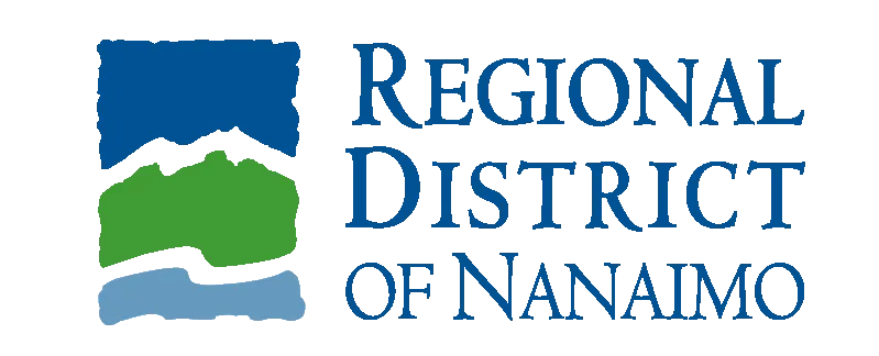 Logo that reads Regional District of Nanaimo